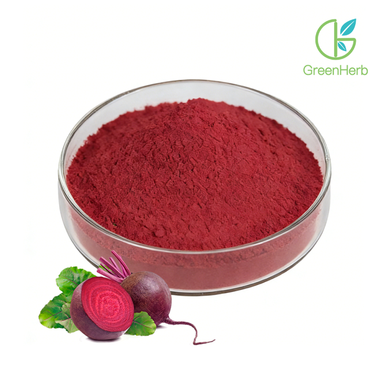 Polvo de remolacha roja