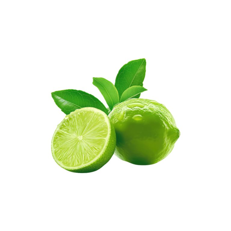 Fotografía macro de frutos verdes de Citrus aurantium